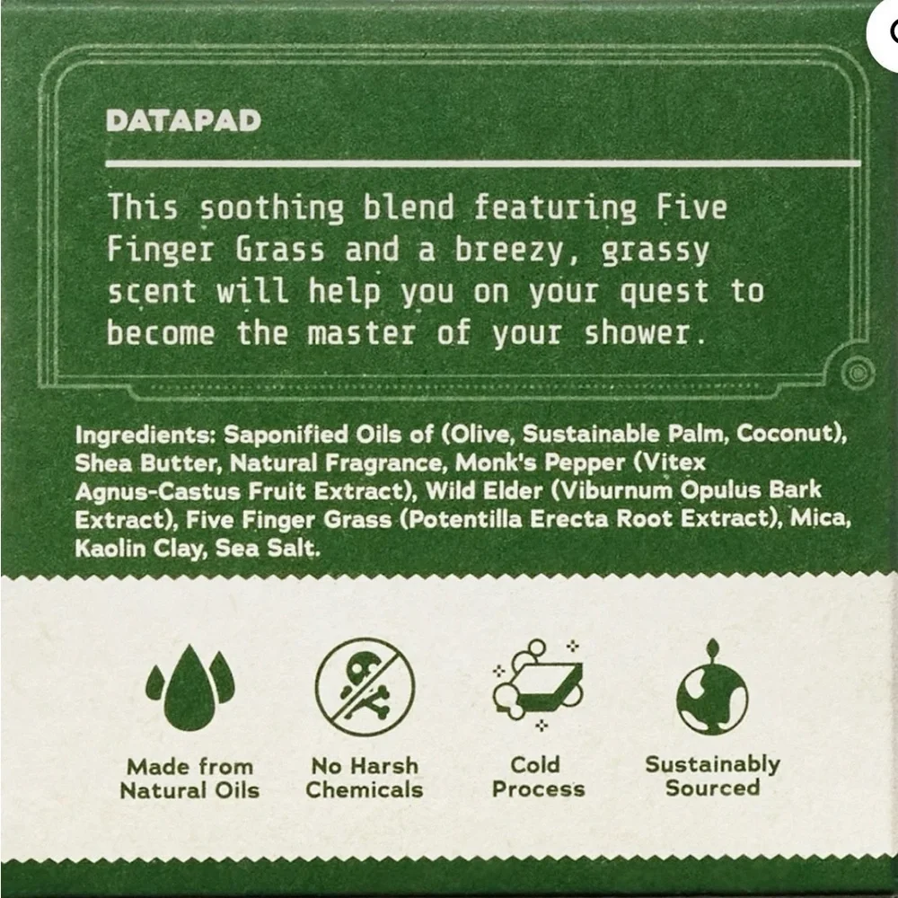 Dr. Squatch Legendary Lather Star Wars Natural Bar Soap for Men, 5 oz x 2